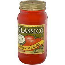 Classico Tomato & Basil Pasta Sauce 12/24oz
