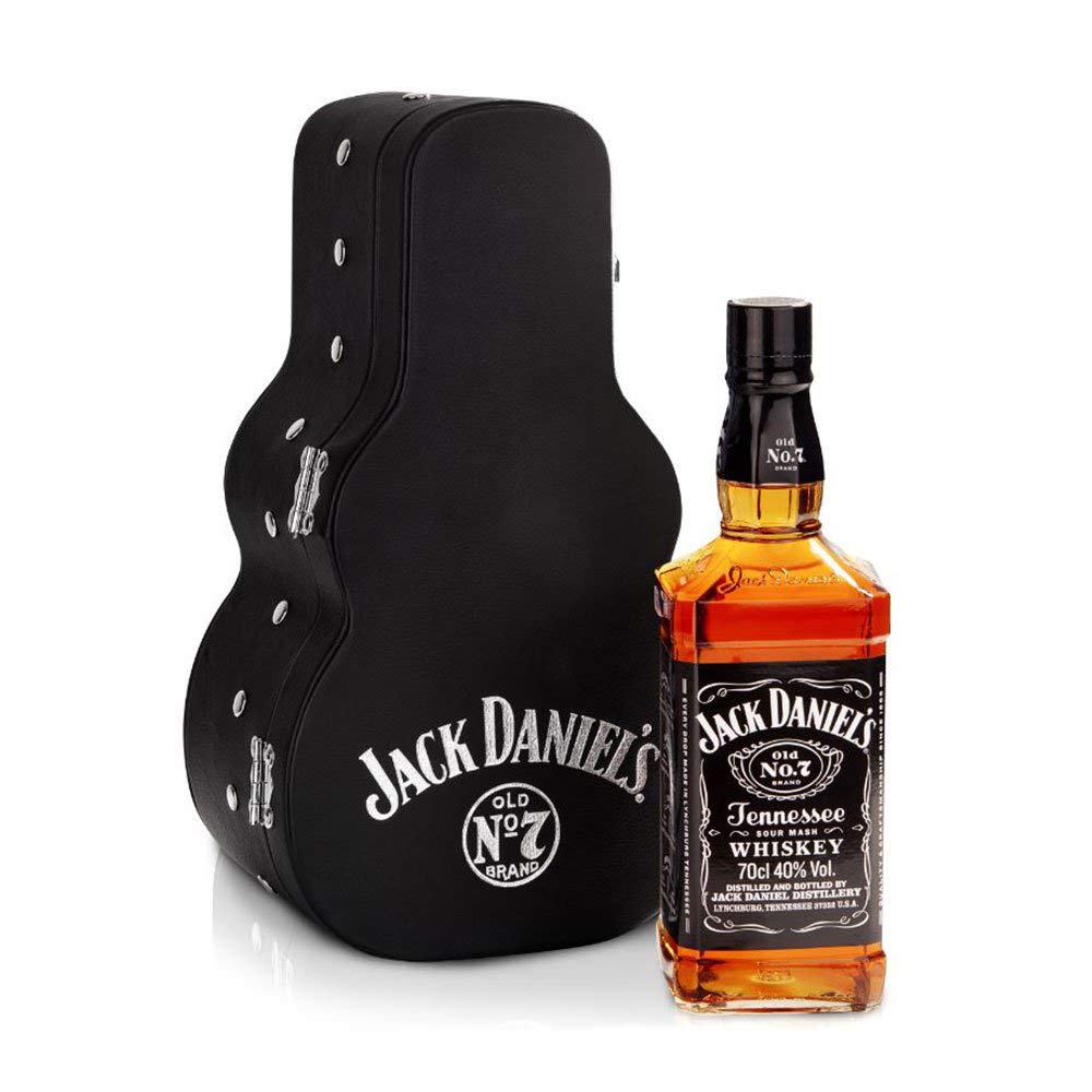 Jack Daniels Giftpack 6/75cl Guitar Case