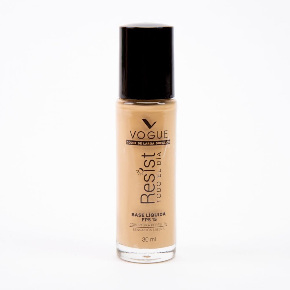 Base Liquida Resist Porcelana 30ml Spf 15