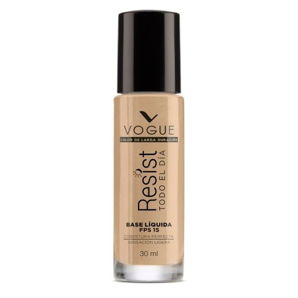 Base Liquida Resist Capuccino 30ml Spf 15