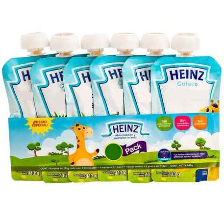 Heinz Colado Jirafa CR Flex 2X12Pk/105Gr RP=1.72