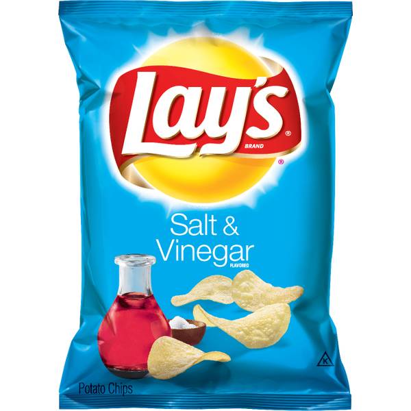 Lays Salt & Vinegar 15/6.5 Oz