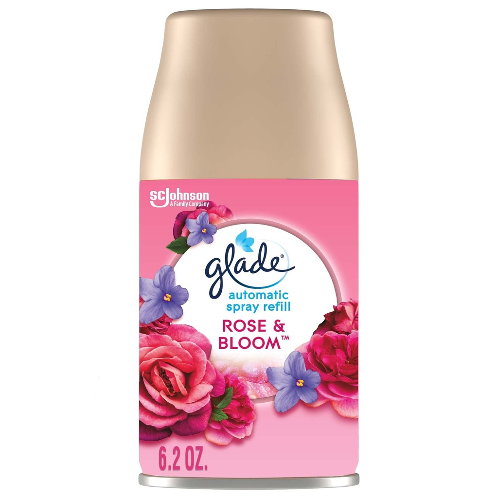 Glade Auto Spray Rose & Bloom 6/6.2oz