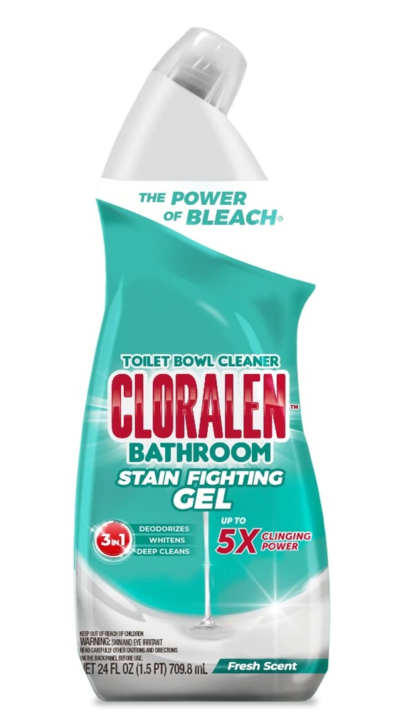 Cloralen Toilet Bowl Cleaner 12/24oz