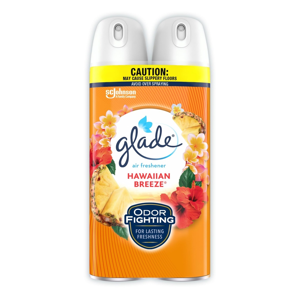 Glade Aerosol Hawaiian Breeze Value Pack 3X2Pk/8.3oz