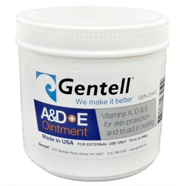 Gentell Vitamin A&D + E Ointment 13oz