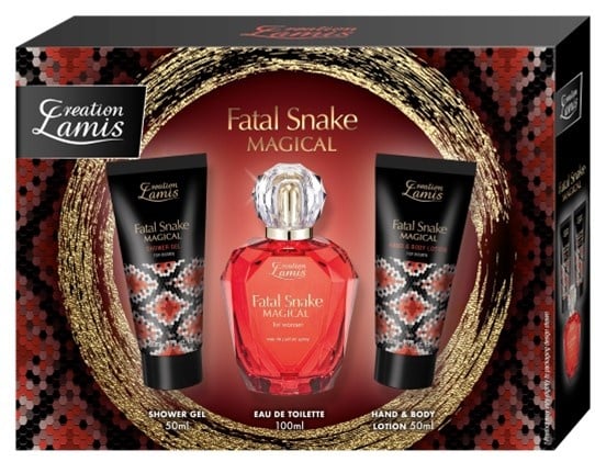 Creation Giftset Women Fatal Snake Eau du Parfum + Douche + Hand/Body Lotion