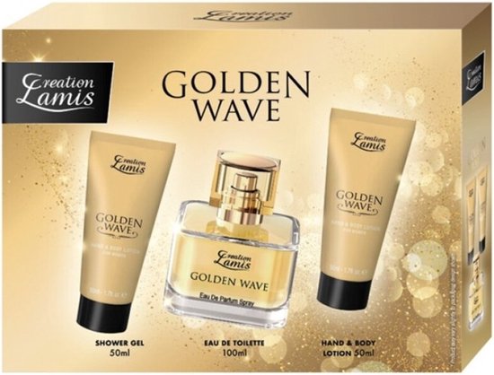 Creation Giftset Women Golden Wave Eau du Parfum Douche + Hand Body Lotion