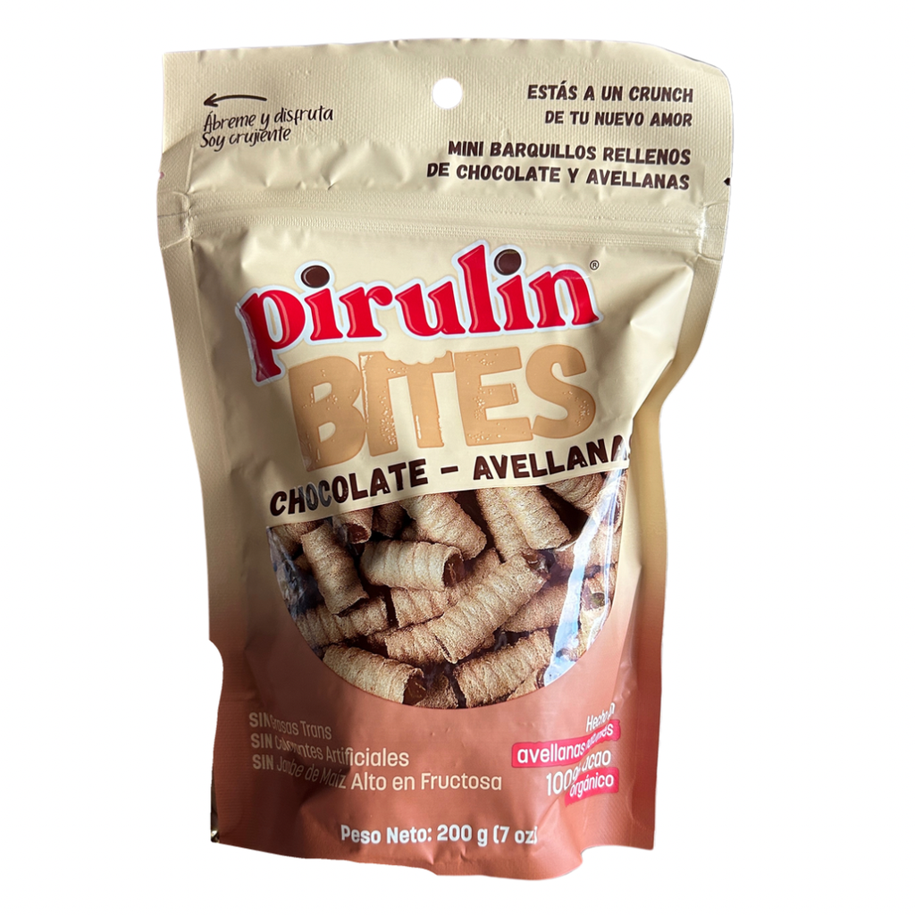 Pirulin Bites Chocolate Avellana 12 Pk 200Gr