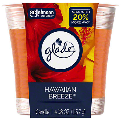Glade Candle Hawaiian Breeze 6/4.08oz