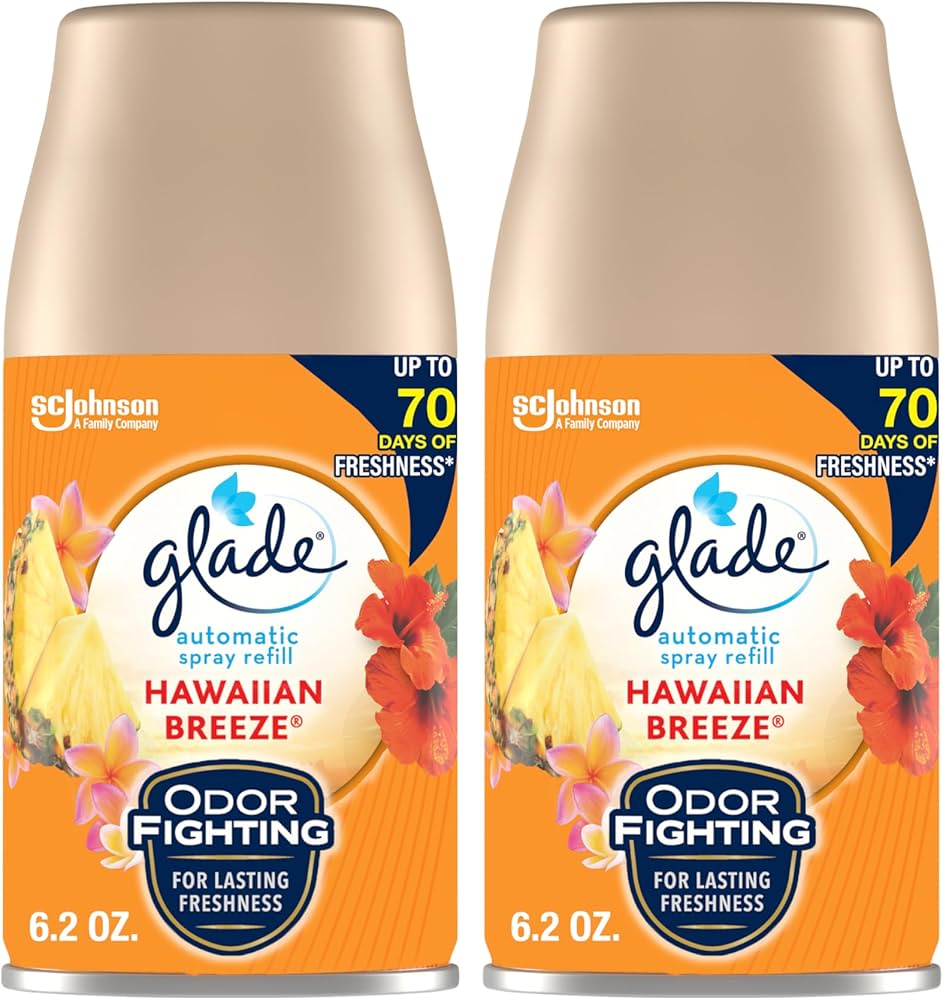 Glade Auto Spray Hawaiian Breeze Value Pack 3X2PK/6.2oz