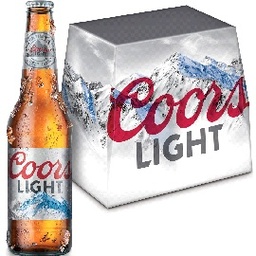 [0900-CB-28385] Coors Light Bottle 4X6Pk/12Oz