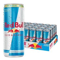 [1200-RB-00010] Red Bull Sugar Free Can 6x4pk/25cl