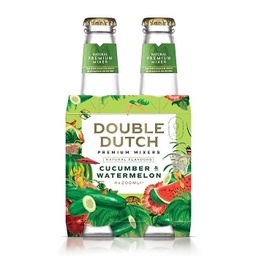 [1300-DD-90036] Double Dutch Cucumber & Watermelon 6X4Pk/20Cl