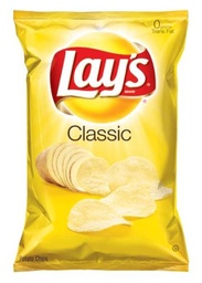 [1400-FL-01714] Frito Lay Potato Chips Regular 12/6.5 Oz