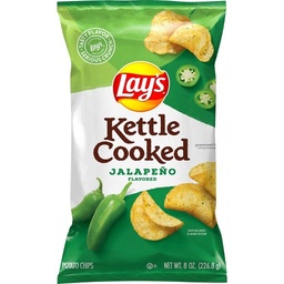 [1400-FL-02904-A] Lays Kettle Cooking & Jalapeno 18/6.5 Oz