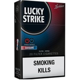 [1800-BR-12583] Lucky Strike Daiquiri Double Capsule Cigarettes 50x10pk/20ci