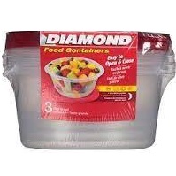 [1900-RD-16980] Diamond Deep Dish 6X3Pk/64Oz