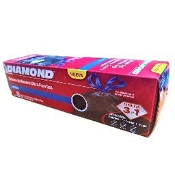 [1900-RD-61000] Diamond 3-In-1 Ds Trash Bags J (26 Gallon) 24/8Ct