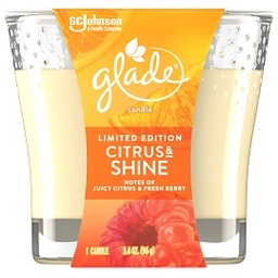 [1900-SJ-02877] Glade Candle Lto Citrus & Shine 6/3.4Oz