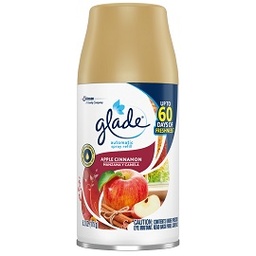[1900-SJ-71775] Glade Auto Spray Apple Cinnamon Refill 6/6.2oz
