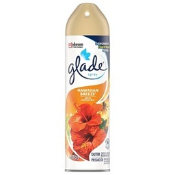 [1900-SJ-73333] Glade Aerosol Hawaiian Breeze Spray 12/8Oz