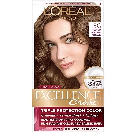 [2200-LO-21057] Excellence Creme Medium Gold Brown #5G