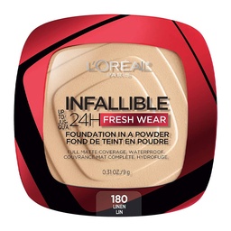 [2200-LO-62777] Infallible Fresh Wear Powder Linen #180