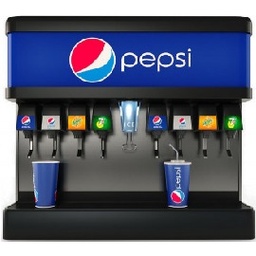 [2600-PE-10003] Pepsi Cola Bib 1/5 Gallon