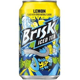 [2600-PE-83789] Lipton Brisk Sweet With Lemon Can 2x12/12oz