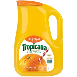 [1200-TR-83370] Tropicana No Pulp Orange Juice 6/89Oz
