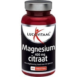 [2400-FB-41971] Lucovitaal Magnesium Citraat 400Mg 60 Tabletten