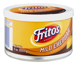 [1400-FL-00022] Frito Lay Mild Cheddar Cheese Can 24/9 Oz