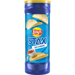 [1400-FL-05514] Frito Lay Stax Salt & Vinegar 17/5.5 Oz