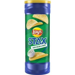 [1400-FL-05515] Frito Lay Stax Sour Cream & Onion 17/5.5 Oz