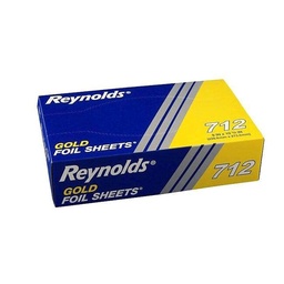 [1900-RD-00712] Reynolds Gold Foil Sheets 12/200 S
