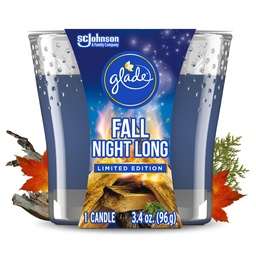 [1900-SJ-02458] Glade Candle Fall Night Long 6/3.4oz