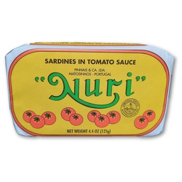 [1500-CP-10042] Nuri Sardines in Tomato Sauce 24/125gr
