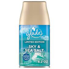 [1900-SJ-03814] Glade Auto Spray Sky & Sea Salt 6/6.2Oz