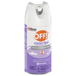 [1900-SJ-03762] Off Clean Feel Insect Repellent 12/5Oz