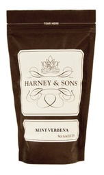 [1500-HS-50565] Harney & Sons Mint Verbena Tea Sachet 1/50stk