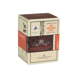 [1500-HS-35525] Harney & Sons Hot Cinnamon Spice Tea Wrapped Sachet 1/20pc
