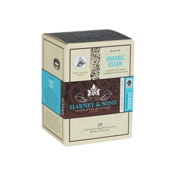 [1500-HS-35522] Harney & Sons Organic Assam Tea Wrapped Sachet 1/20pc