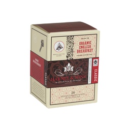 [1500-HS-35520] Harney & Sons Organic English Breakfast Tea Wrapped Sachet 1/20pc