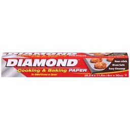 [1900-RD-87010] Diamond Cooking & Baking Paper 24/16.4Ft + 3.28Ft