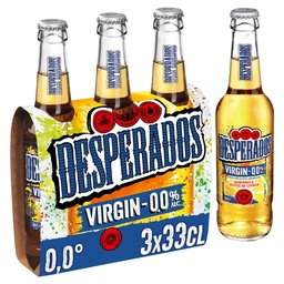 [0900-HE-02150] Desperados Virgin 0.0% Bottle 8X3Pk/33cl