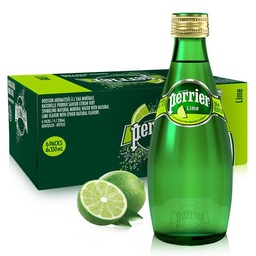 [1300-NW-03610] Perrier Sparkling Lime Bottle 6x4/33Cl