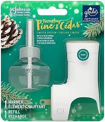 [1900-SJ-04667] Glade PISO Twinkling Pine Cedar + Warmer 5/0.67oz