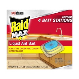 [1900-SJ-76746] Raid Ant Bait Stations 12/4x0.12oz
