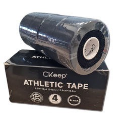 [2400-NW-00040] CKeep Black Athletic Tape 45ft per Roll